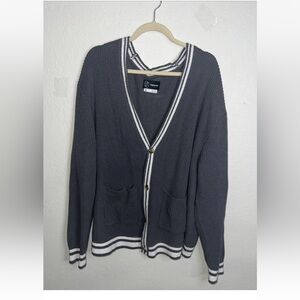 Original Use Button Up Knit Cardigan Sweater Mens XL